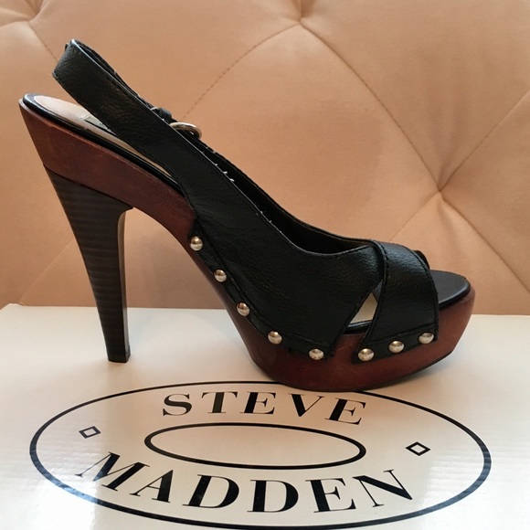 Steve Madden Shoes - Steve Madden “Tumbled” Platform Sandal—like new!